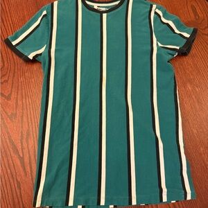 Striped Teal T-Shirt